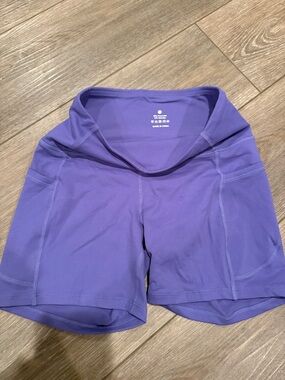 Women's Purple Active Shorts